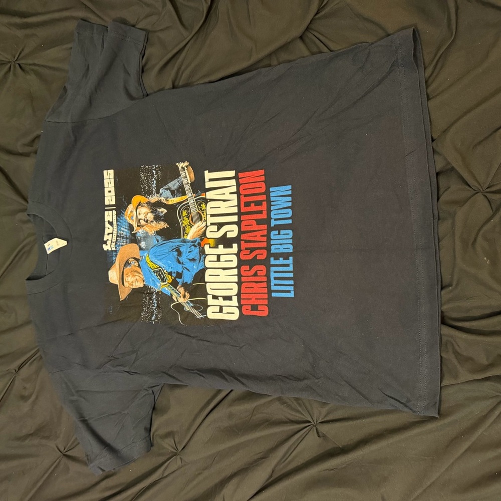 George Strait Graphic T-Shirt - Black